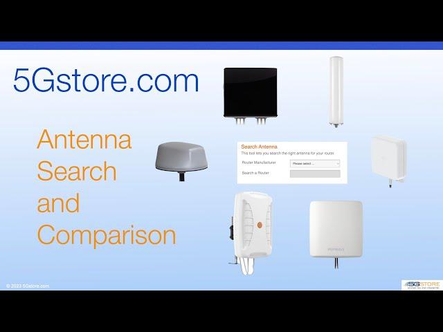 Antenna Search and Comparison at 5Gstore.com