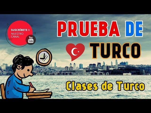 Aprender Turco | Prueba De Turco