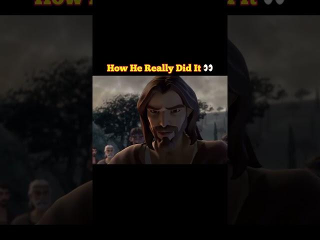 How Jesus REALLY Raised Lazarus From the Dead!  #shorts #bible #newtestament #youtube #fypシ