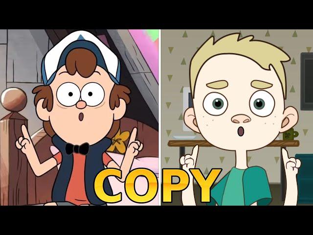 LAZY COPY of GRAVITY FALLS IS BACK?!