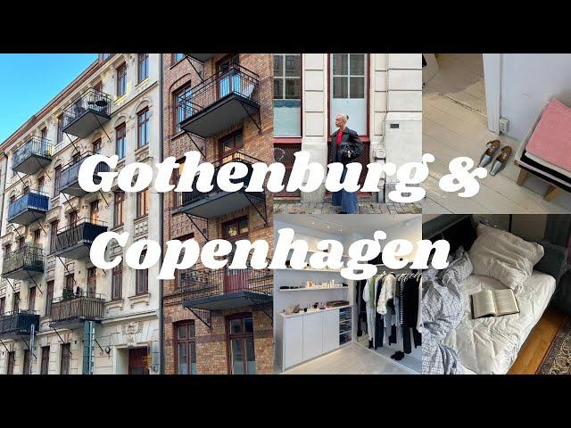 Gothenburg & Copenhagen solo vibes: cynamonki, thrifting, cityscapes