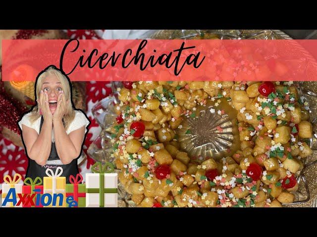 CICERCHIATA -STRUFFOLI- PIGNOLATA CALABRESE. Ricetta facile “TRUCCHETTO “