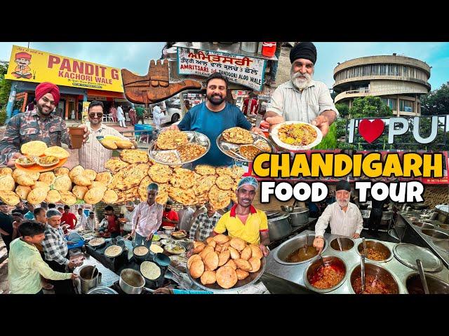 Punjab Tour Ep - 21 | Chandigarh Street Food | Punjab Famous Food | Punjab Street Food |