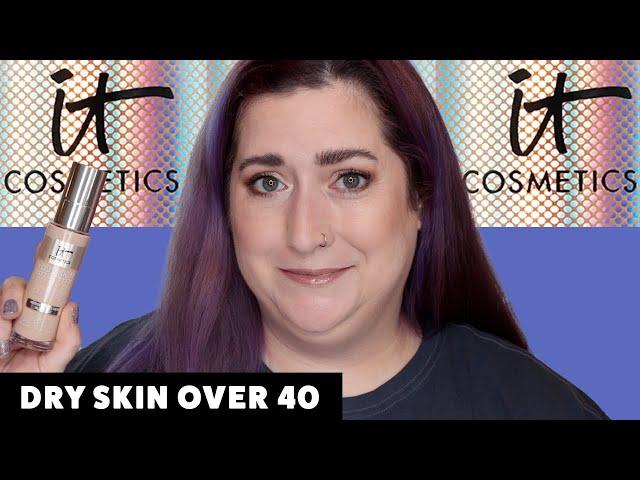 IT COSMETICS YOUR SKIN BUT BETTER FOUNDATION | Dry Skin Review & Wear Test