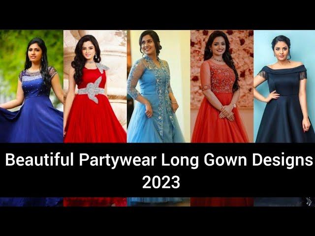 Beautiful ️ partywear long gown designs 2023 / maxi dress / New year party dresses