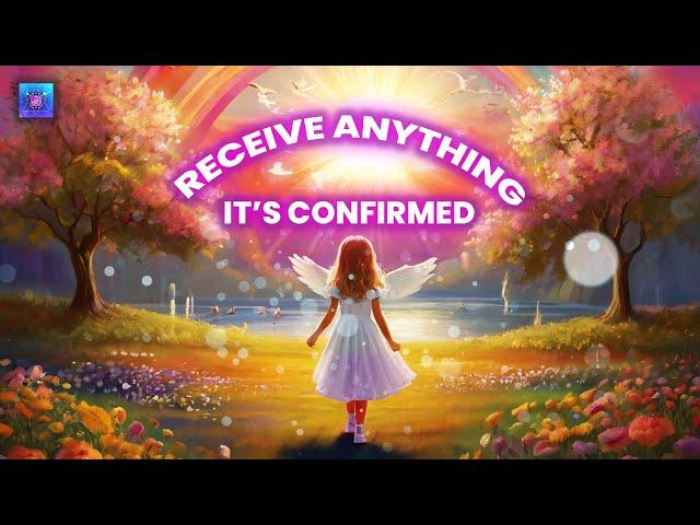 IT'S CONFIRMED  Receive Money, Love, Good Luck  Manifest Your Dreams and Desires