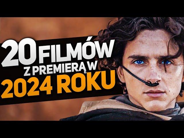 20 najciekawszych premier FILMÓW w 2024 roku (Dune 2, Godzilla, Furiosa, Bad Boys, Minionki)