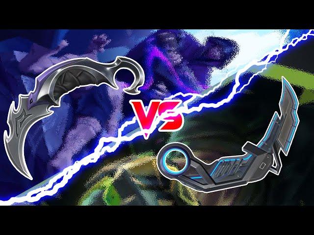 RGX Karambit VS Reaver Karambit VALORANT Best Karambit Skins