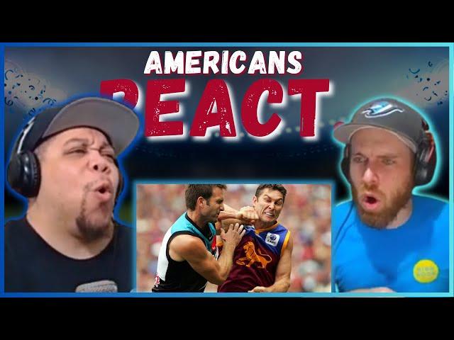 AMERICAN REACTS TO THE BIGGEST AFL HITS EVER! || REAL FANS SPORTS