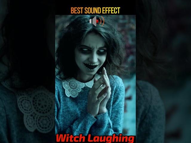 Witch Laughing Sound Effect #shorts #soundeffect