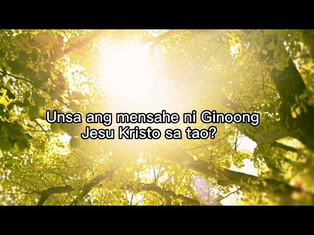 Nakahibalo Ka Na Ba Kon Kinsa Ka Kon Ang Dios Ang Pasultihon?