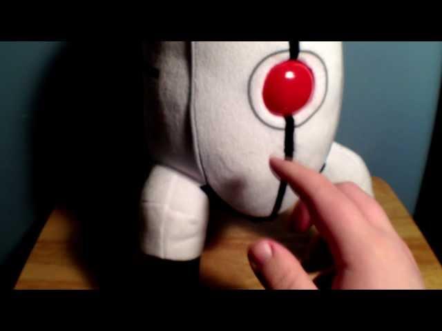 Think Geek's Portal 2 Plush Turret Video Review