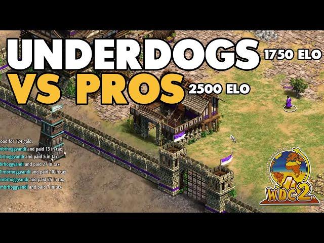 Insane UNDERDOG Strategy vs PRO PLAYERS in a 3v3