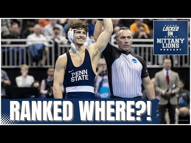 Penn State wrestling ranking surprises... Carter Starocci, Levi Haines, and others take top spots