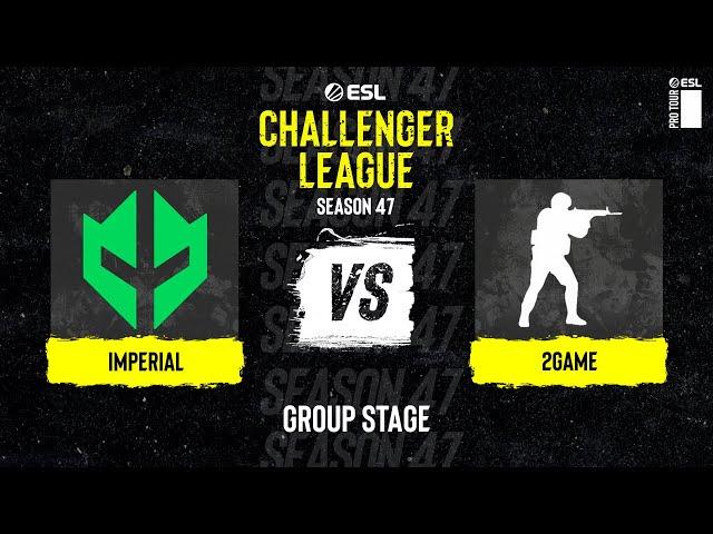 Imperial vs. 2GAME - Map 1 [Inferno] - ESL Challenger League S47 - SA