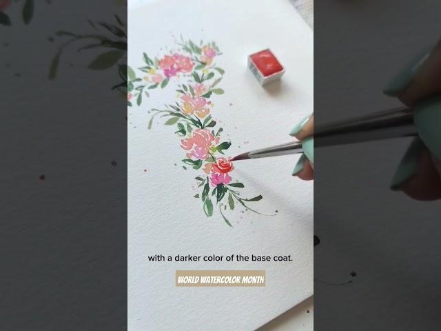 How many times did I say simply?  #watercolortips #worldwatercolormonth #layering #learnwatercolor