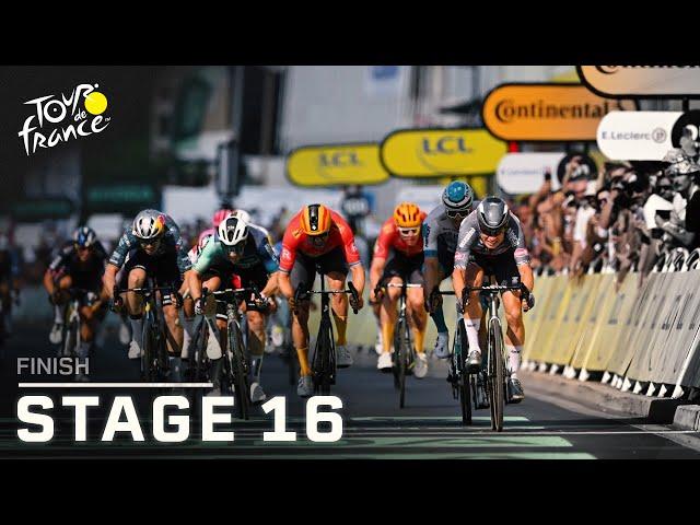 Highlights: 2024 Tour de France, Stage 16 finish | Cycling on NBC Sports