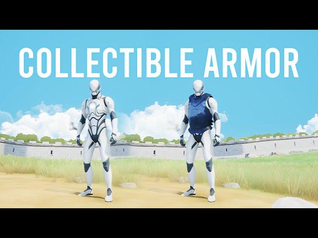 Unreal Engine 5 - Armor as a Collectible Gameplay Ability -  Action RPG #120