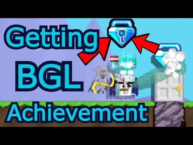 Getting Blue Gem Lock (BGL) Achievement! | Growtopia 2020