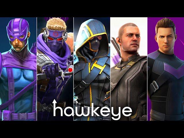 Evolution of Hawkeye (Clint Barton) in games