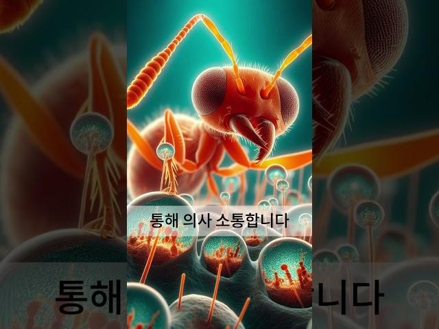 붉은 개미의 놀라운 사회 구조와 지능적 특징! #붉은개미 #개미 #redants #ant