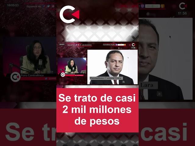 Desvío de casi 2 mil millones #contralíneatv #news #periodismodeinvestigación #shorts #dinero #trend