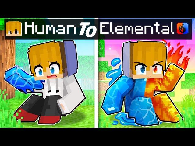 From Human To ELEMENTAL In Minecraft! ( Tagalog )