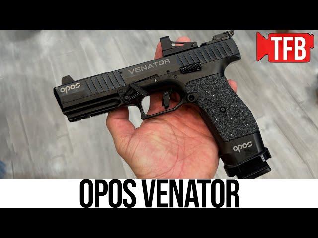 A NEW Low-Bore-Axis Laugo Alien-type Pistol: The OPOS Venator | IWA 2025