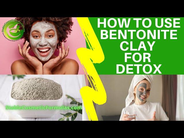 How To Use Bentonite Clay To Detox Your Skin - BEST DETOX CLAY FOR OILY  SKIN & ACNE PRONE SKIN