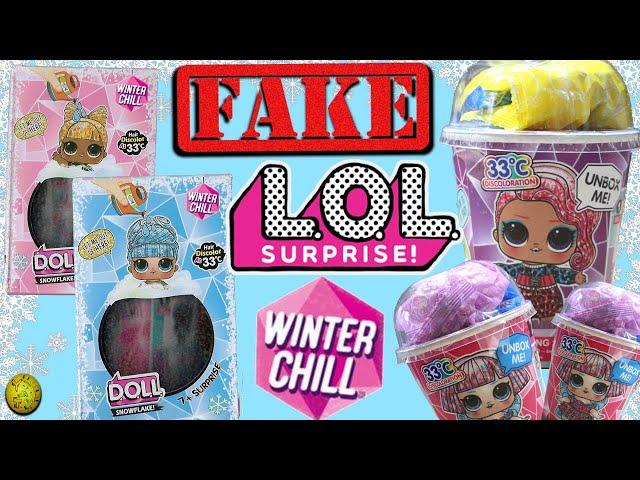 Fake lol surprise winter chill snow cone surprise unboxing. Fake lol vs real lol surprise. Yaydaytv