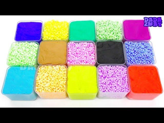 Учим цвета с Play Doh и Шариковым Пластилином | Учим название Фруктов для детей