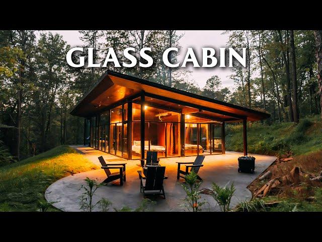 360° Glass Cabin Surrounded by Nature // Full Airbnb Tour