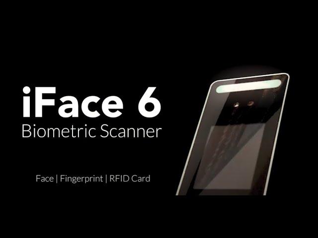 Info-Tech - iFace 6 Biometric Scanner