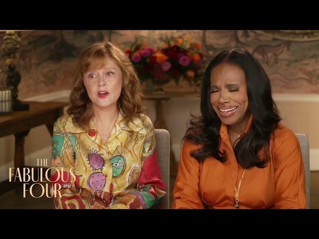 'The Fabulous Four' unites Susan Sarandon, Bettle Midler, Megan Mullally, Sheryl Lee Ralph