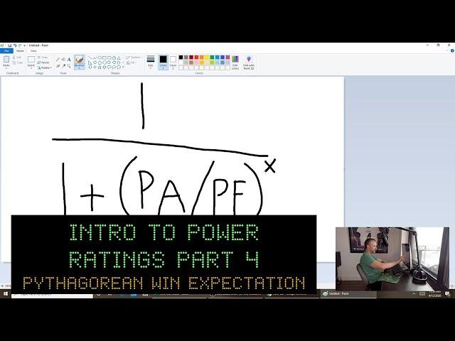 Intro to Power Ratings, Part 4: Pythagorean Win Expectation and Log 5 Win Probability