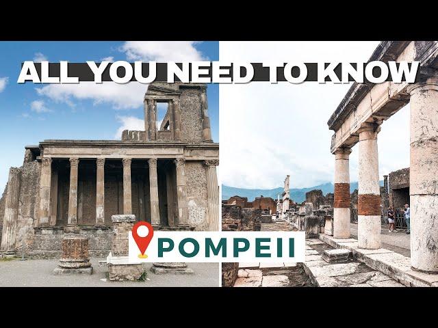 How To Visit Pompeii, Naples  IS IT WORTH IT?  | Italy 4K Vlog 2022