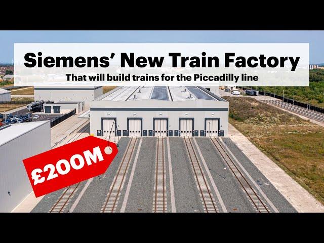 Siemens Opens £200m State-Of-The-Art Train Factory in Goole