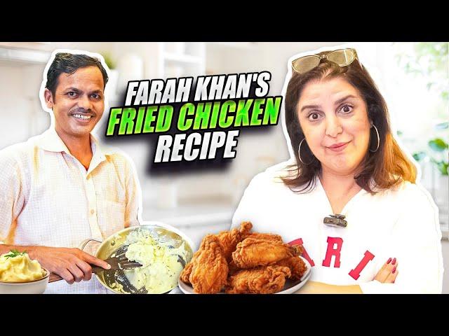 Mere Bacchon Ki Favorite Fried Chicken Aur Mashed Potatoes Ki Recipe!  @FarahKhanK