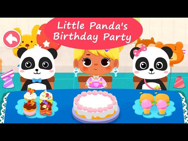 Little Panda's Birthday Party - Learn How to Organise a Perfect Birthday Party | BabyBus Games