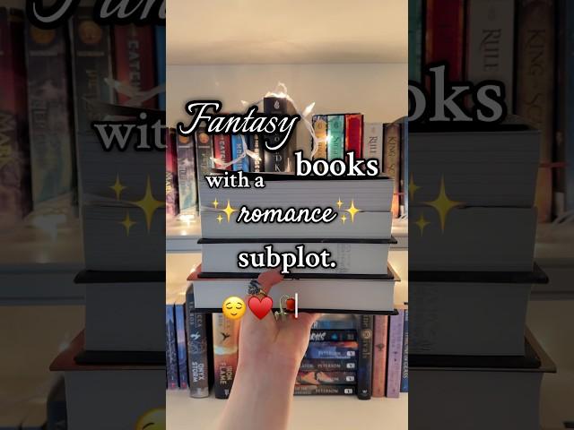 ROMANCE? FANTASY? HECK NO…when you can have BOTH#booktube #bookrecommendations #bookrecs #tbr