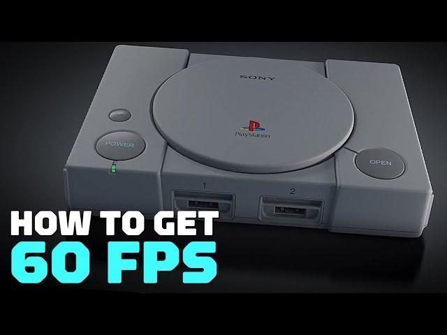 PlayStation Classic: How to Change the Game Region to NTSC (60fps)