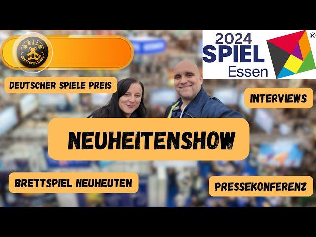 SPIEL 24 - Pressekonferenz & Neuheitenshow | Brettspiel-Highlights & Ankündigungen | BrettspielTeddy