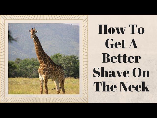 How To Shave The Neck