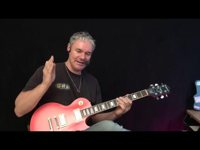 Hard Hard Rock Riff - Guitar Lesson ( easy )