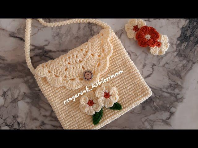 Örgü çocuk çantası yapılışı #amigurumiçanta #örgüçanta #handbag #handmade #elişiçanta