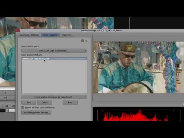 ARRI Tech Talk: Look Workflow - Viewing ALEXA Log C files in Media Composer 8.1
