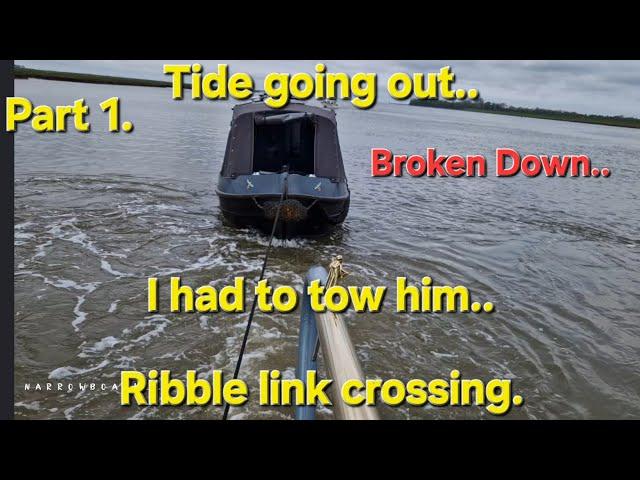 Ribble link crossing. Lancaster canal. My narrowboat journey continues..