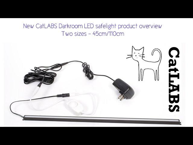 CatLABS Darkroom LED safelight (45cm/110cm) product overview