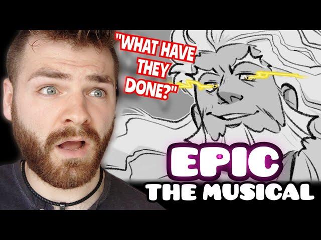 First Time REACTING to EPIC The Musical | Scylla x Mutiny x Thunder Bringer | REACTION