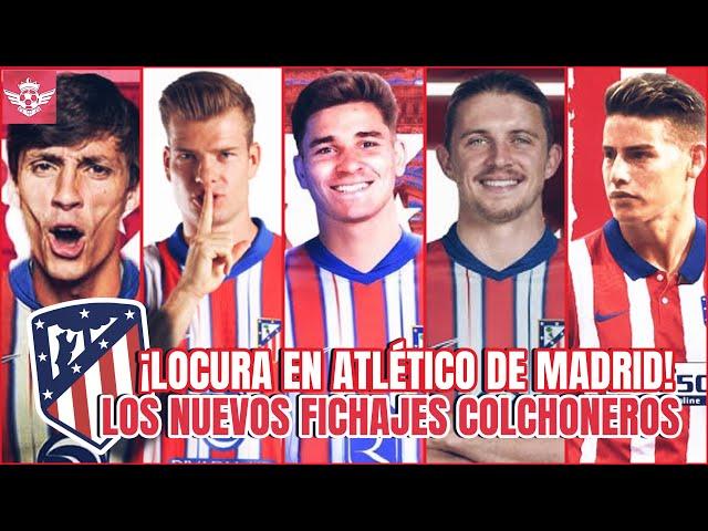 El NUEVO ATLETICO de MADRID - FICHAJES CONFIRMADOS del Proyecto Multimillonario de los Colchoneros